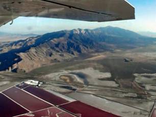 Just west of Salt Lake City