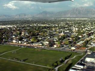 Approaching south Valley Regional Airport