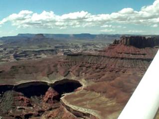 The northern end of Canyon lands 