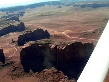 Close to Monument Valley